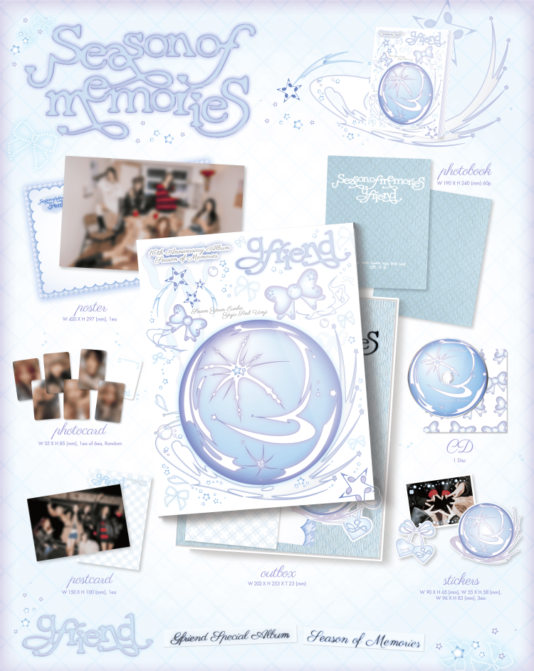 PRE-ORDER GFRIEND Special Album Season of Memories