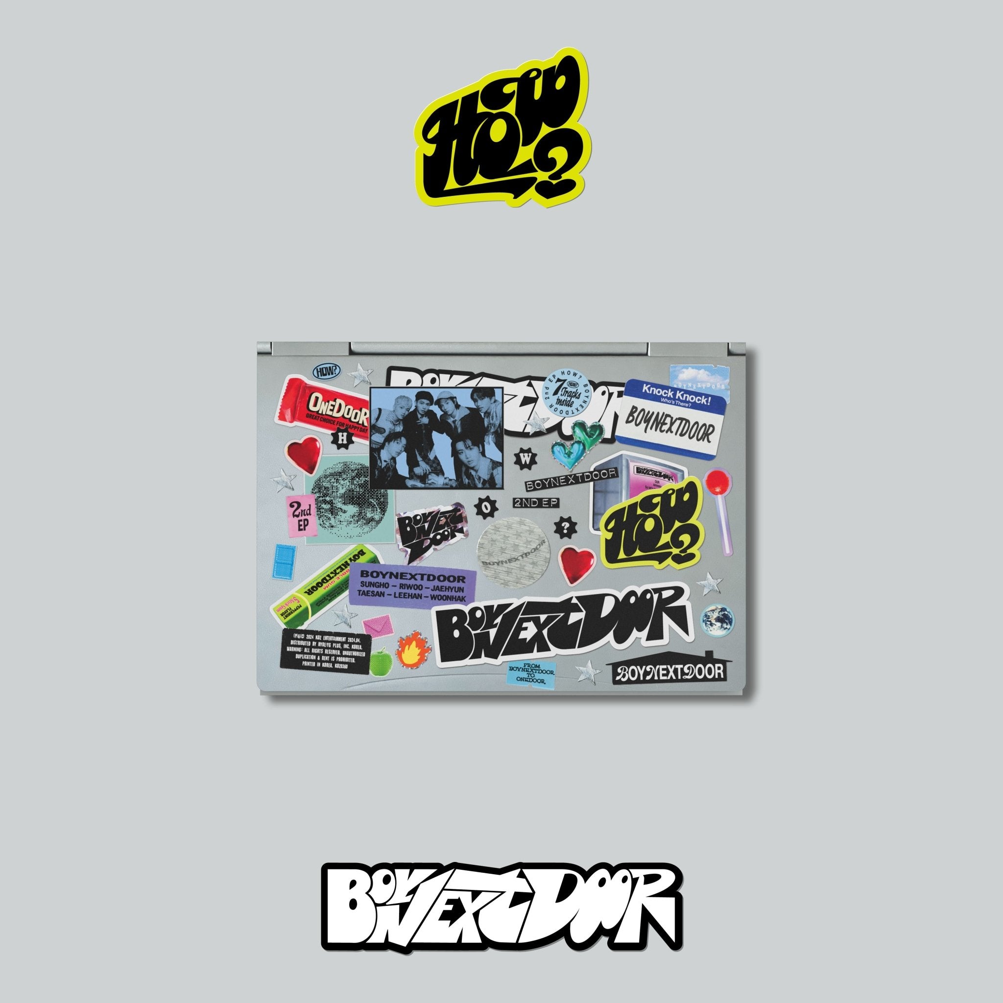 BOYNEXTDOOR 2nd EP HOW? (Sticker Version) – album ( / / ) | HobiEgo