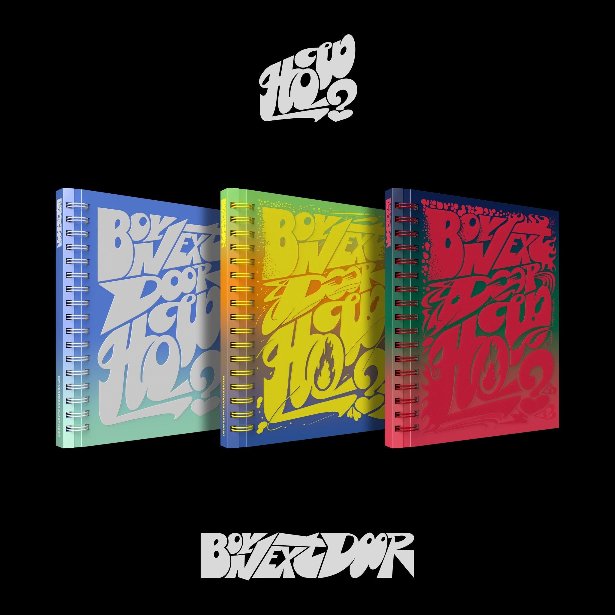 BOYNEXTDOOR 2nd EP HOW? – album (Earth (BLUE) / / ) | HobiEgo