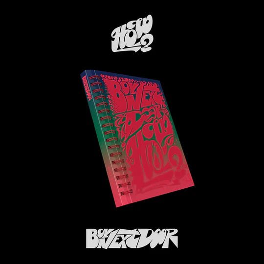 BOYNEXTDOOR 2nd EP HOW? – album (Fire (RED) / / ) | HobiEgo