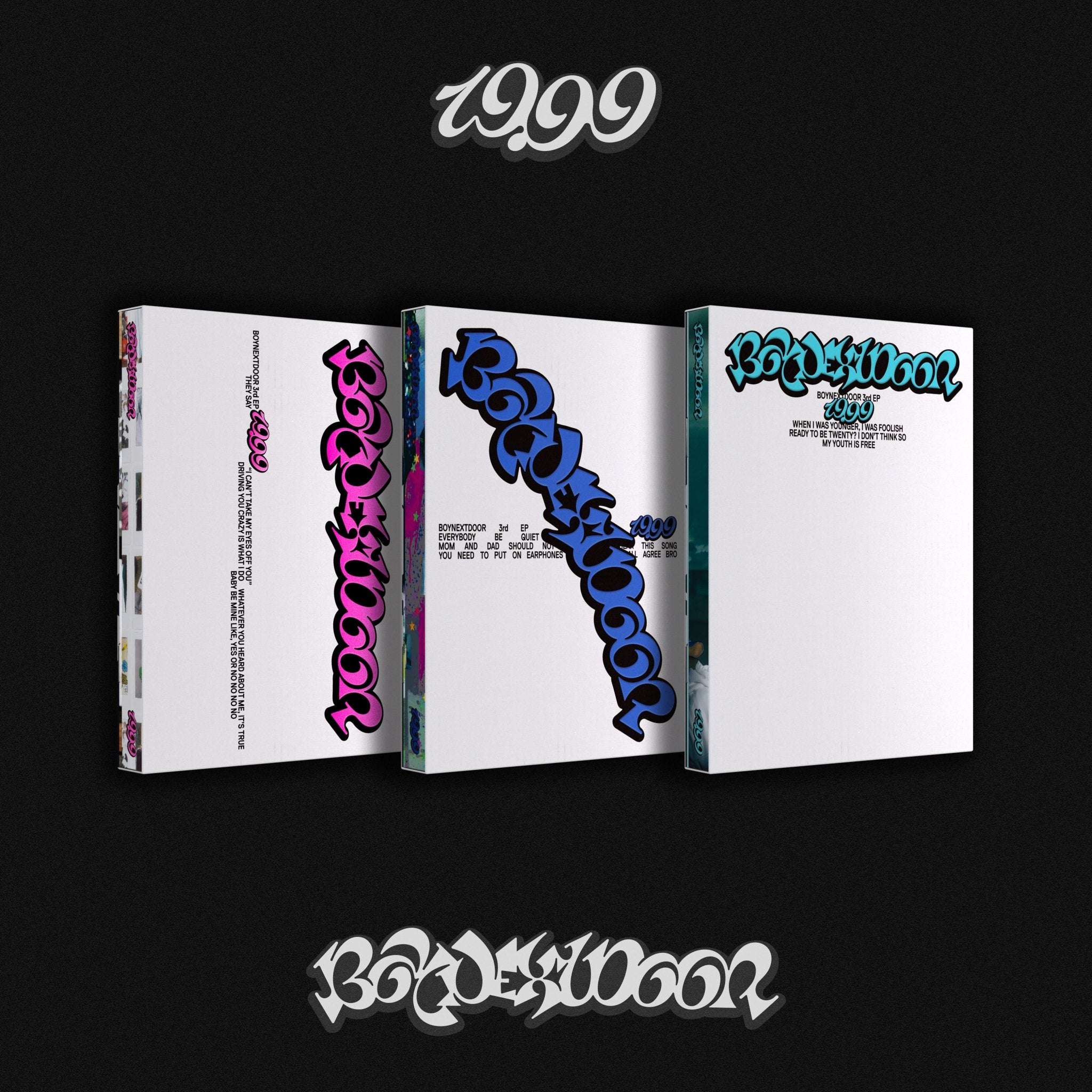 BOYNEXTDOOR 3rd EP 19.99 – album (Nice (PINK) / / ) | HobiEgo