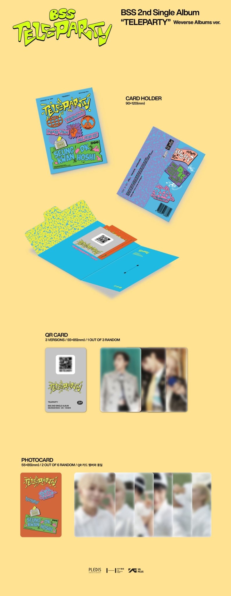 BSS 2nd Single Album TELEPARTY (Weverse Albums Version) – album ( / / ) | HobiEgo