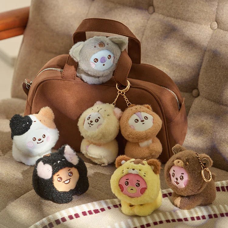 BT21 Baby More Fluffy Doll Keyring – merch (Koya / / ) | HobiEgo