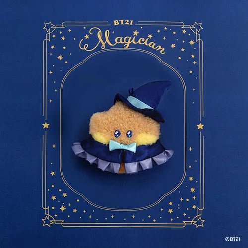 BT21 Magician Small MININI Plush Keyring – Plush (Shooky / / ) | HobiEgo