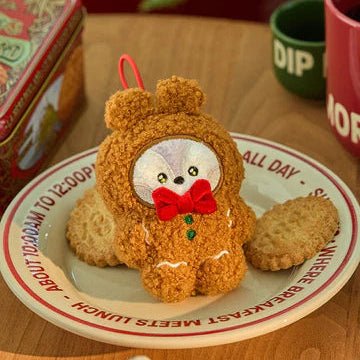 BT21 Mini Minini ORNAMENT PLUSH KEYRING PETITE HOLIDAY – merch (J - Hope = Mang / / ) | HobiEgo