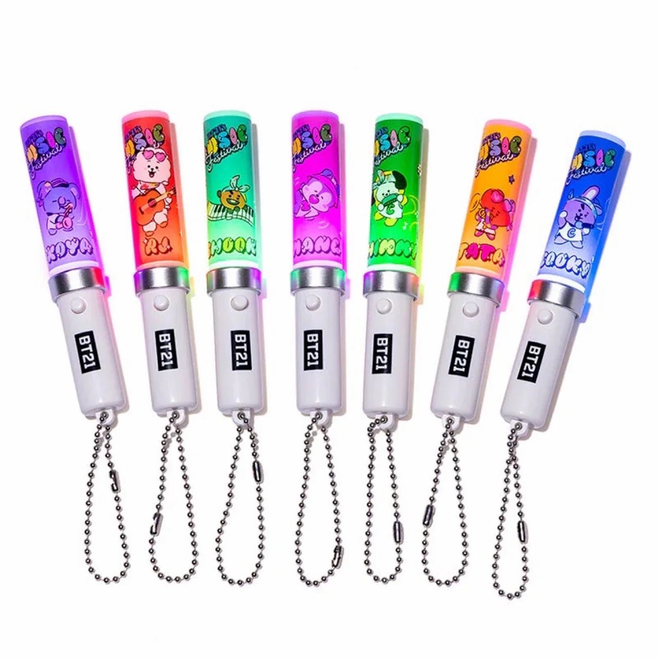 BT21 Mini Penlight MUSIC FESTIVAL – merch 4573648130348 (Koya / / ) | HobiEgo K - pop Shop