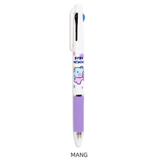 BT21 Minini 3 Colour Ball Point Pen – (Mang / / ) | HobiEgo