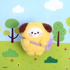 BT21 Minini Plush Keyring PongPong – Plush (Chimmy / / ) | HobiEgo
