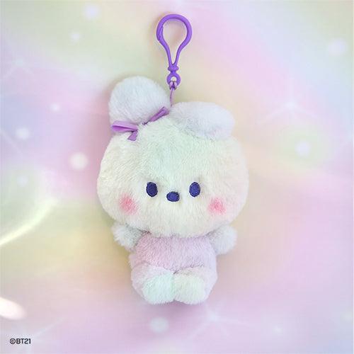 BT21 Minini Plush Keyring Rainbow – Keyring (Cooky / / ) | HobiEgo