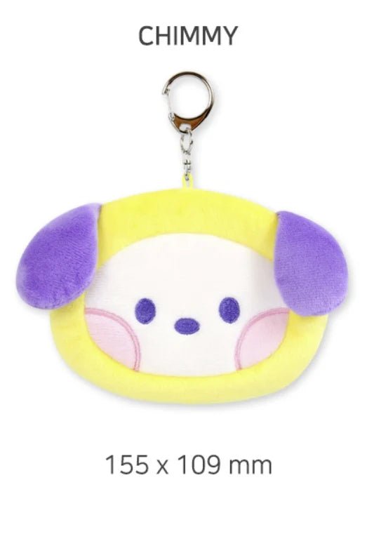 BT21 MININI PLUSH POUCH Medium Size – (Chimmy / / ) | HobiEgo