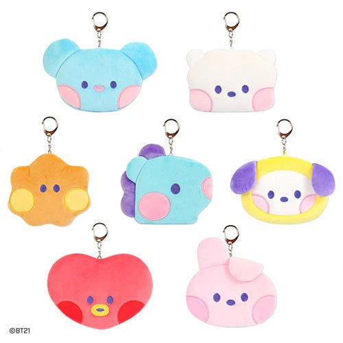 BT21 MININI PLUSH POUCH Medium Size – (Koya / / ) | HobiEgo