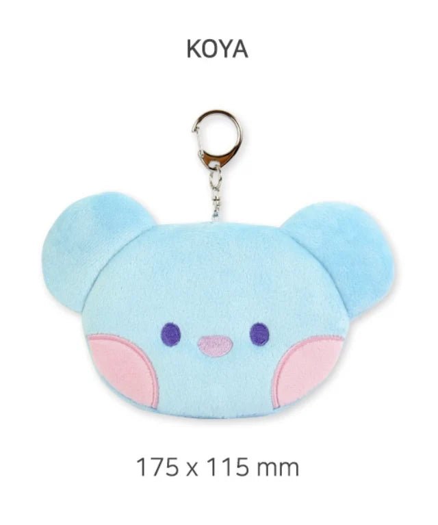 BT21 MININI PLUSH POUCH Medium Size – (Koya / / ) | HobiEgo