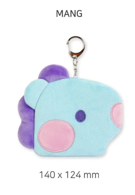 BT21 MININI PLUSH POUCH Medium Size – (Mang / / ) | HobiEgo