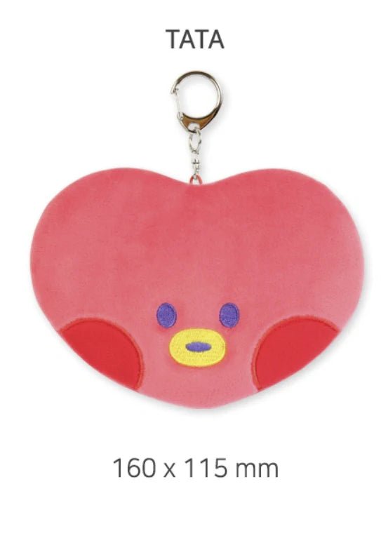 BT21 MININI PLUSH POUCH Medium Size – (Tata / / ) | HobiEgo