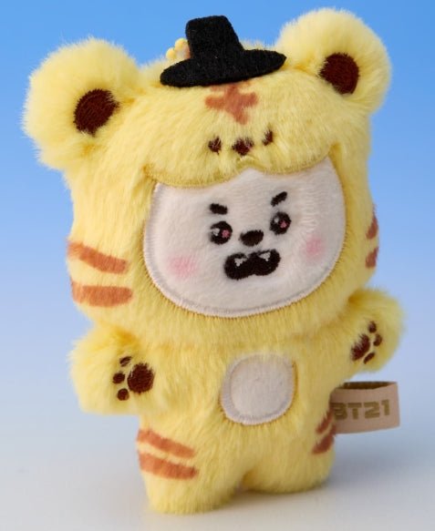 BT21 PLUSH KEYRING K - HORANG – merch  (Chimmy / / ) | HobiEgo K - pop Shop