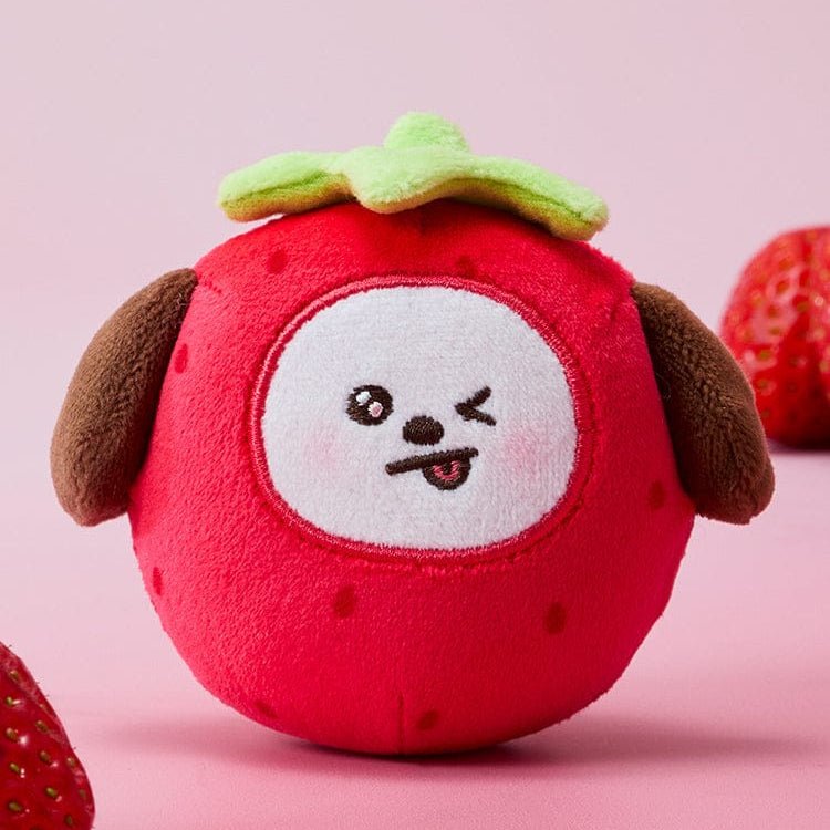 BT21 STRESS BALL STRAWBERRY PARTY – merch 8800312349444 (Chimmy / / ) | HobiEgo K - pop Shop