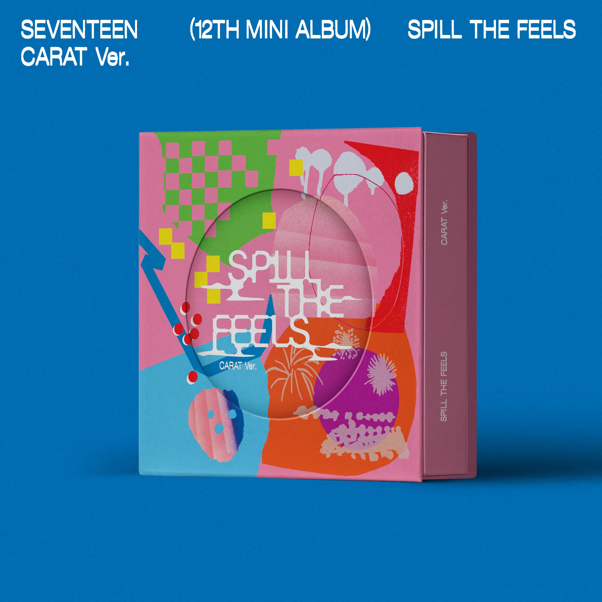 SEVENTEEN 12th Mini Album SPILL THE FEELS (CARAT Version)