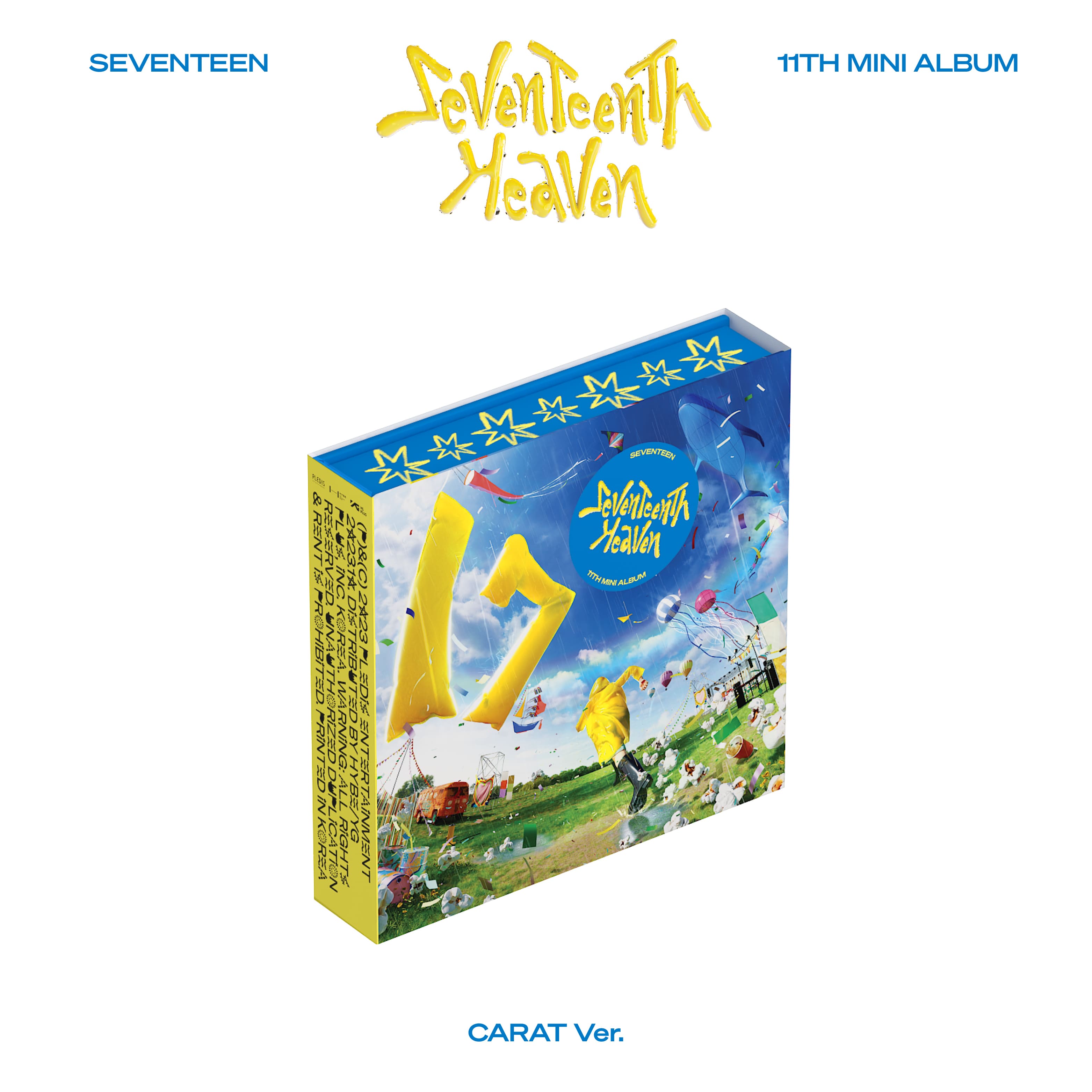 SEVENTEEN 11th Mini Album SEVENTEENTH HEAVEN (Carat Version)