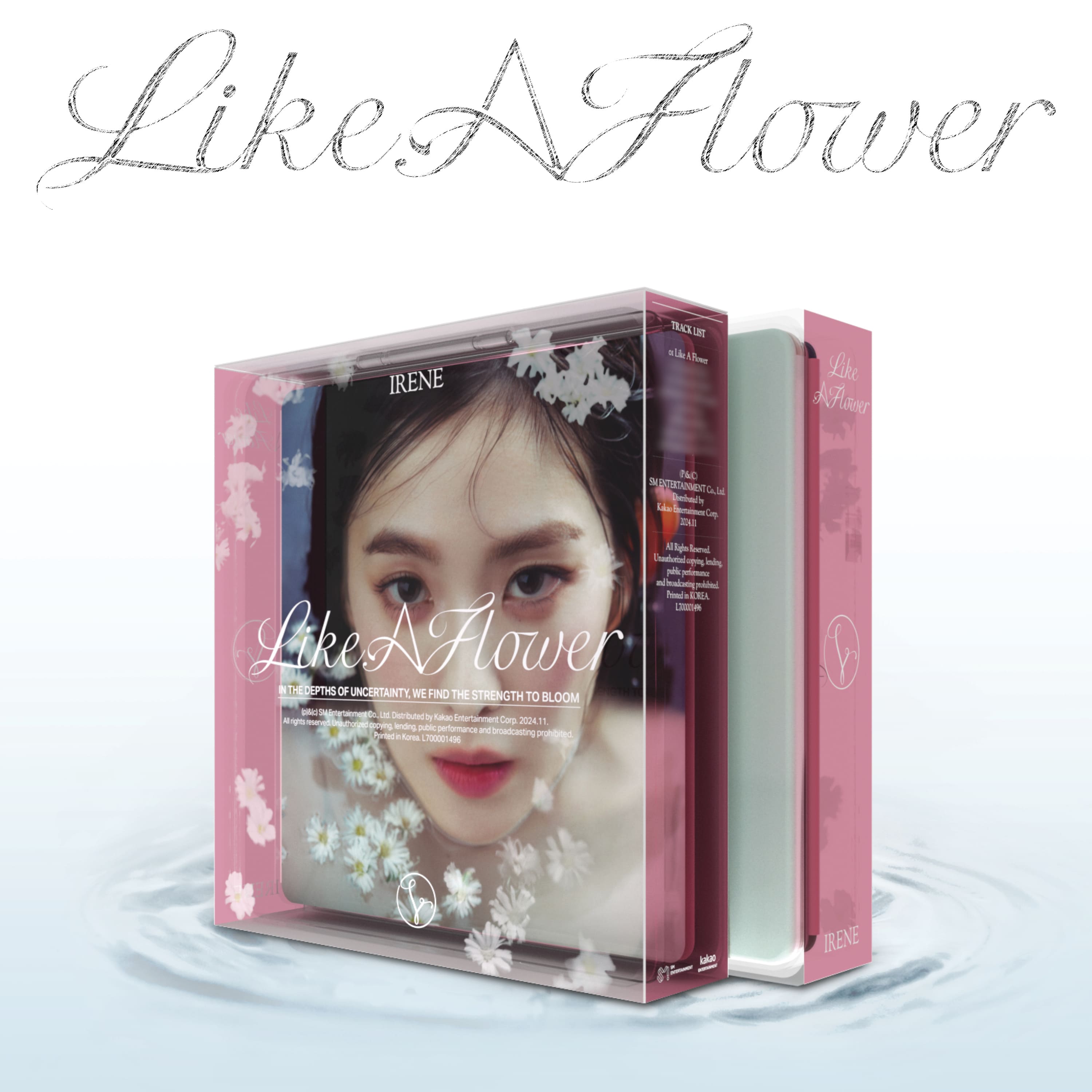 PRE-ORDER IRENE 1st Mini Album Like A Flower (Case Version)