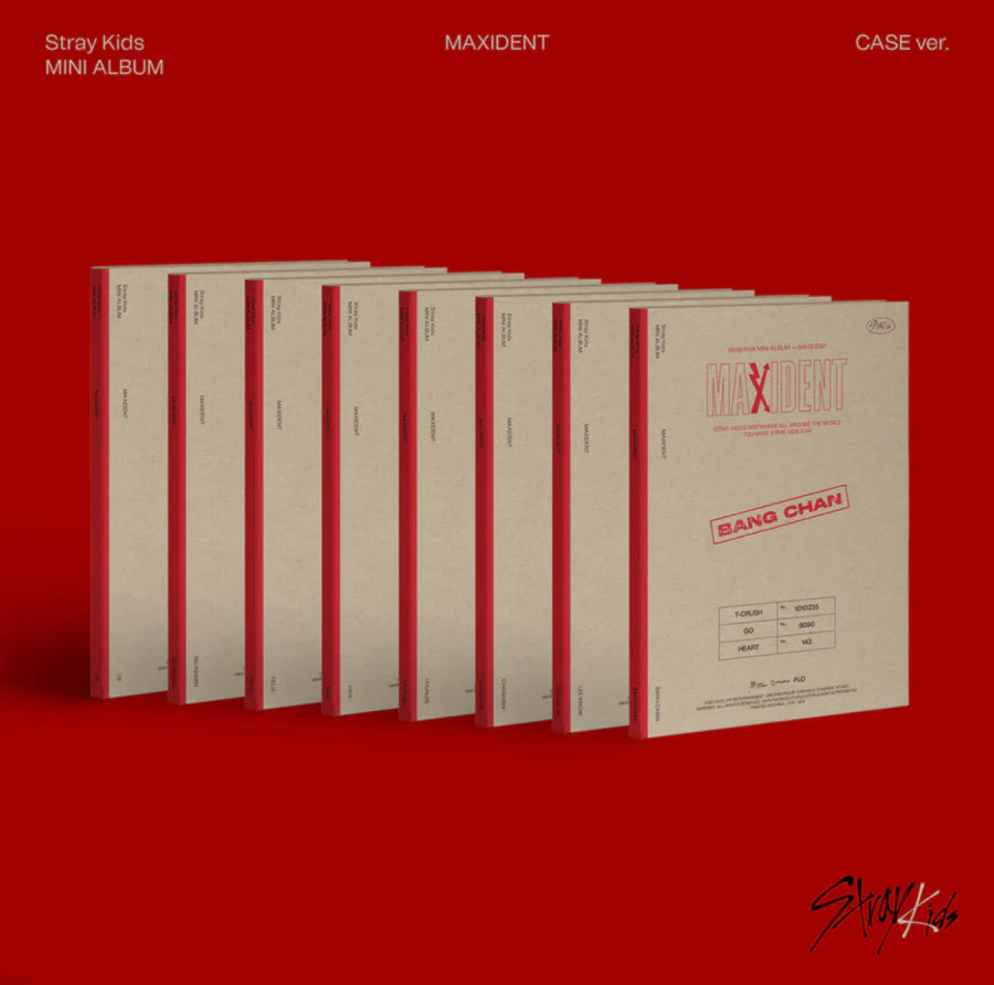 Stray Kids 7th Mini Album MAXIDENT (CASE FILE Version)