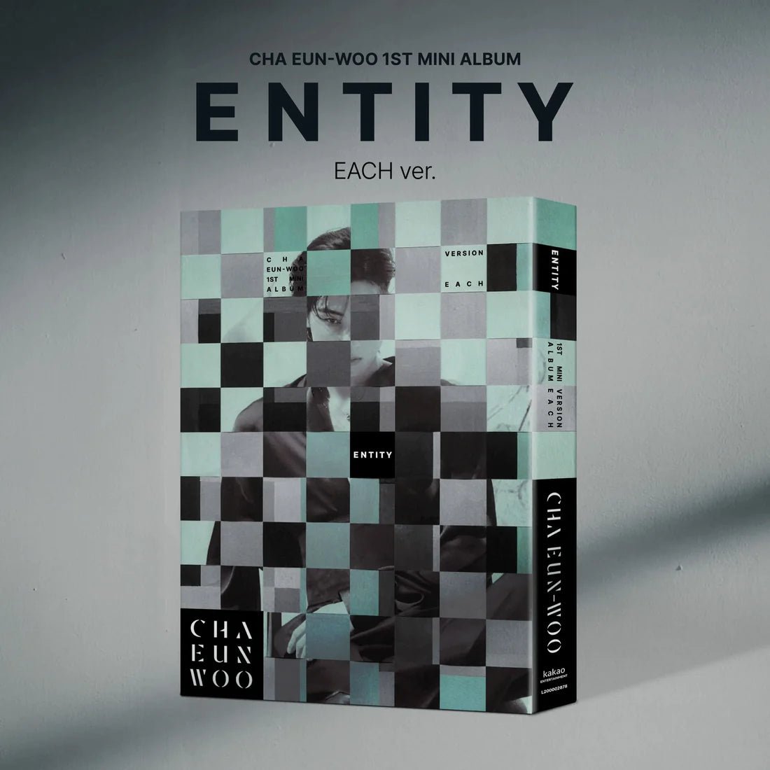 CHA EUNWOO 1st Mini Album ENTITY – album (EACH (BLUE) / / ) | HobiEgo