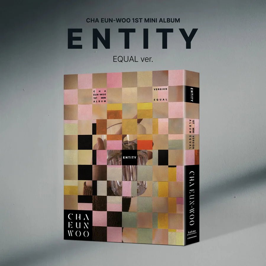 CHA EUNWOO 1st Mini Album ENTITY – album (EQUAL (YELLOW) / / ) | HobiEgo