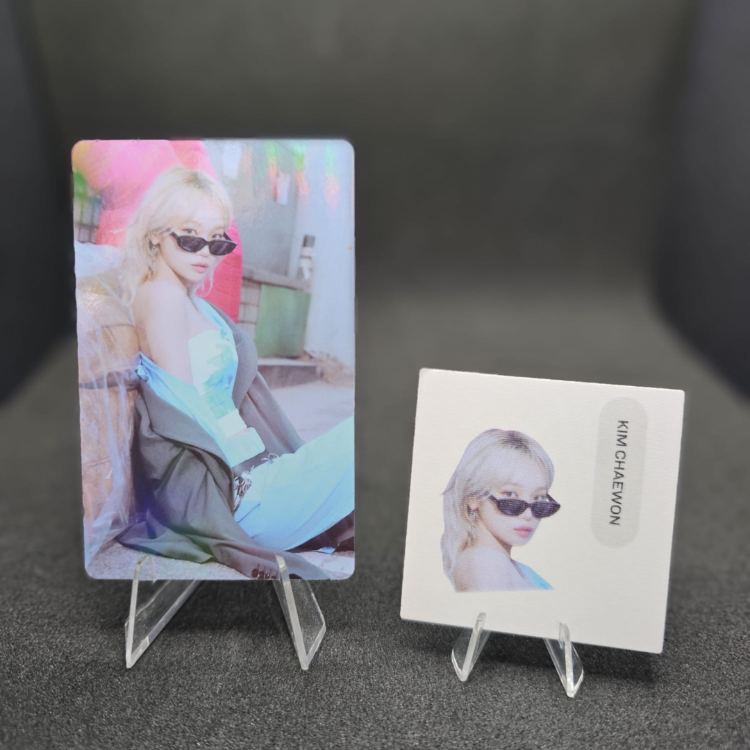 LE SSERAFIM 4th Mini Album CRAZY Weverse Photocards + Sticker