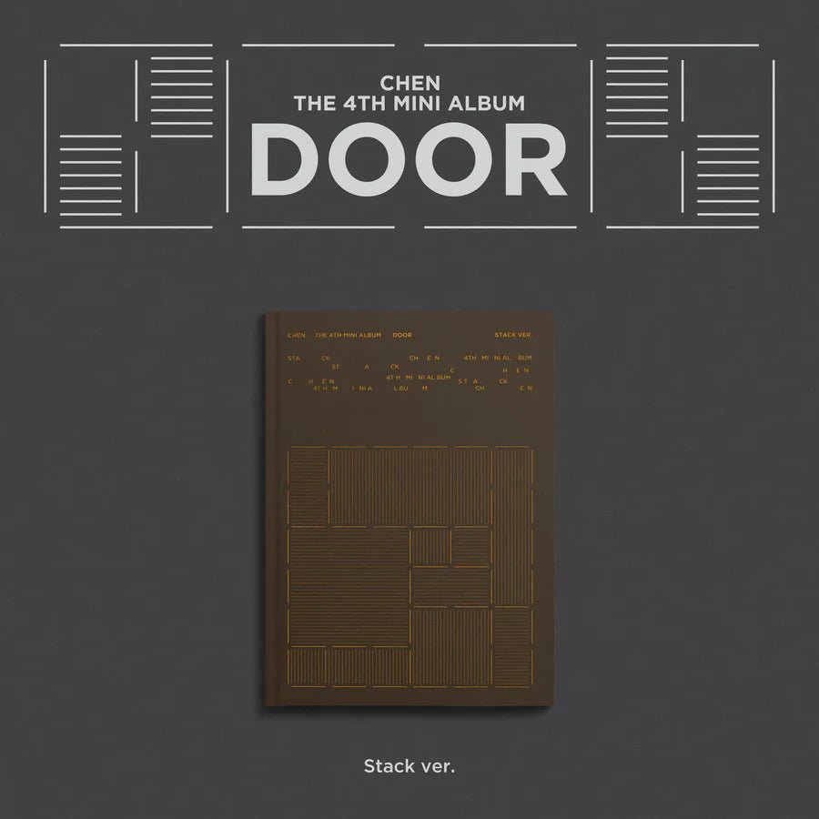 CHEN 4th Mini Album DOOR – album (Stack (BROWN) / / ) | HobiEgo