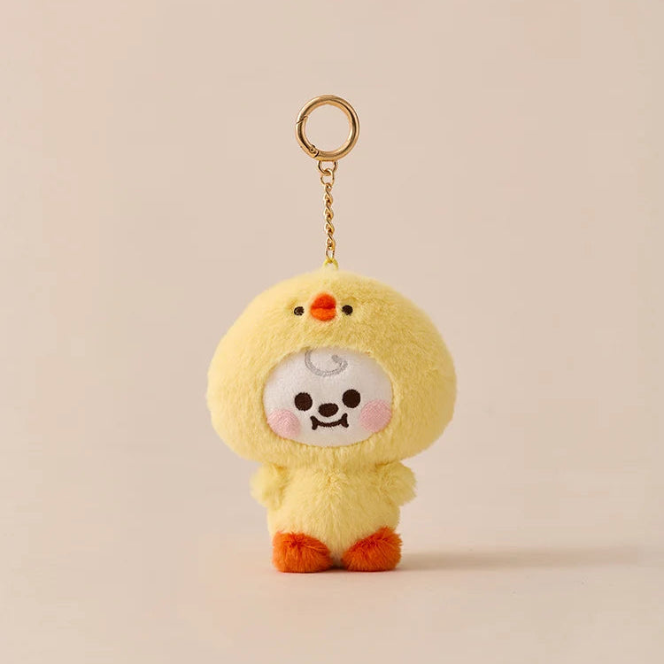 BT21 Baby Fluffy Plush Keyring