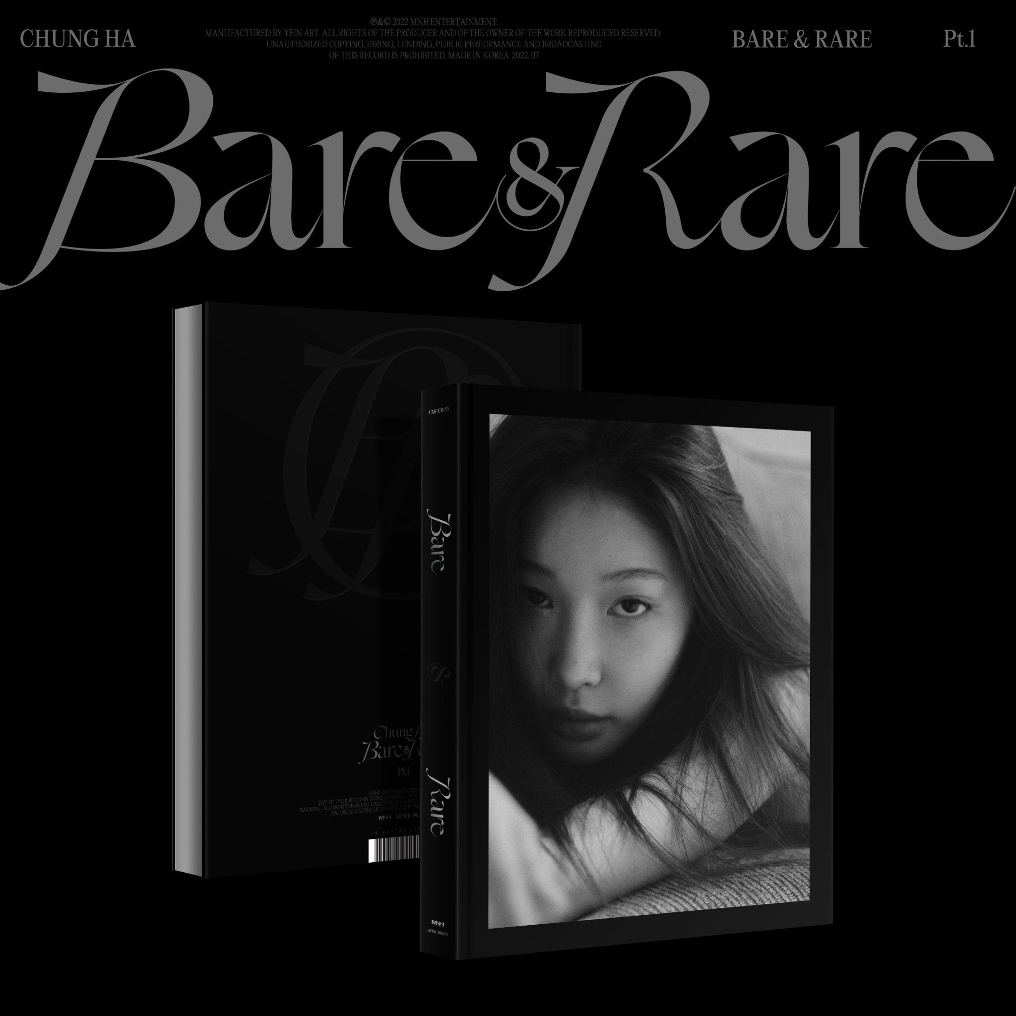Chung Ha 2nd Studio Album Bare&Rare Pt.1 – album ( / / ) | HobiEgo