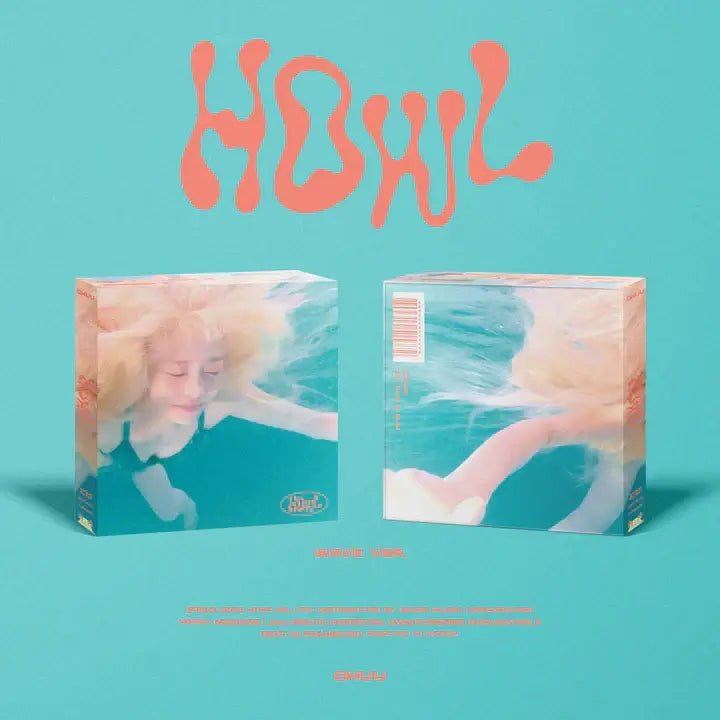CHUU [HOWL] 1° Mini Album (WAVE Ver.) – K-POP Sigillato, CD+Photo Book+Photo Card+Adesivo, Data Uscita 19/10/23 - 6