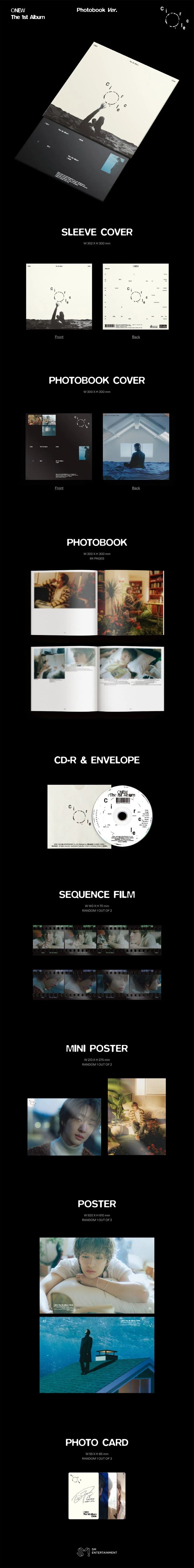 ONEW 1st Album Circle