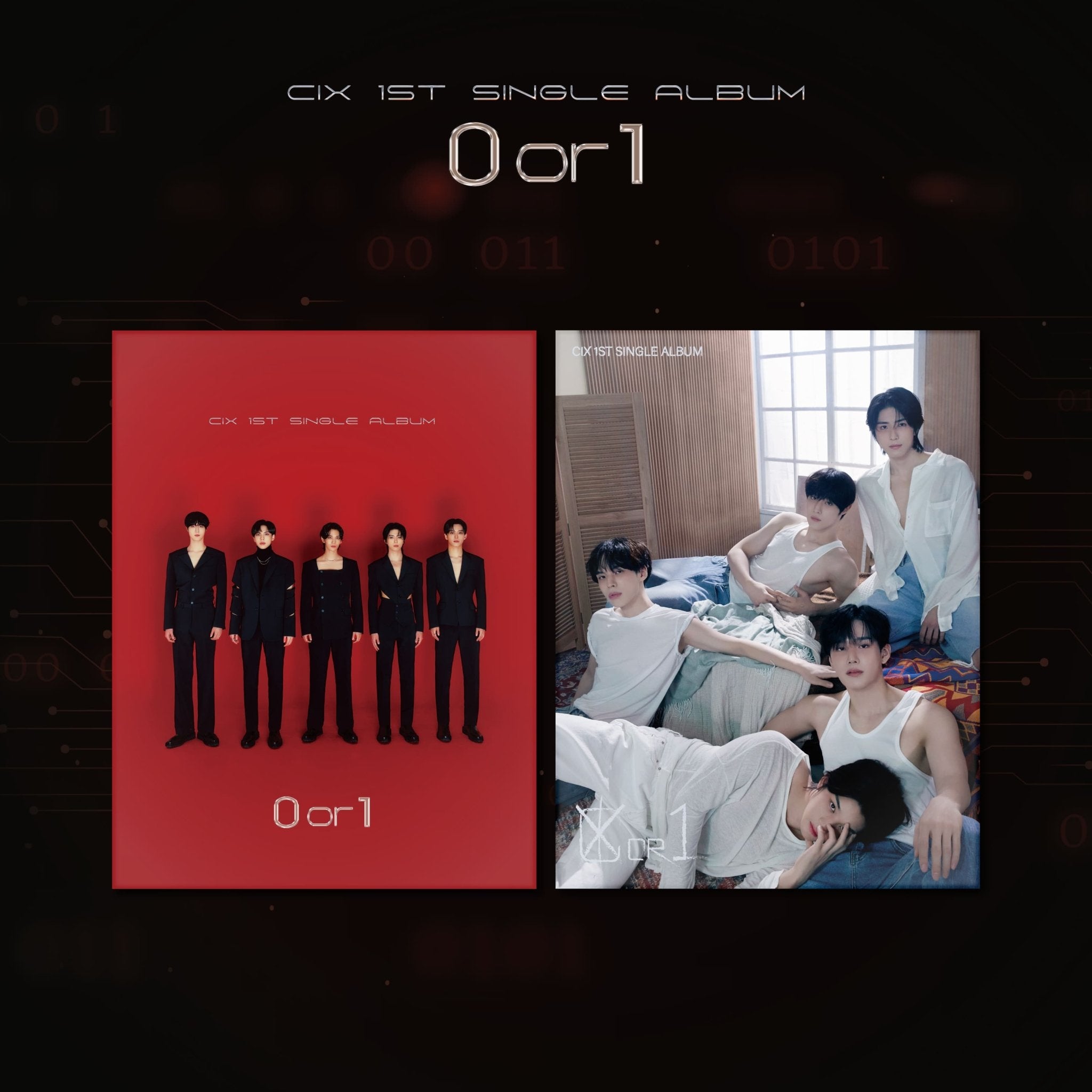 CIX 1st Single Album 0 or 1 – album (Android (RED) / / ) | HobiEgo