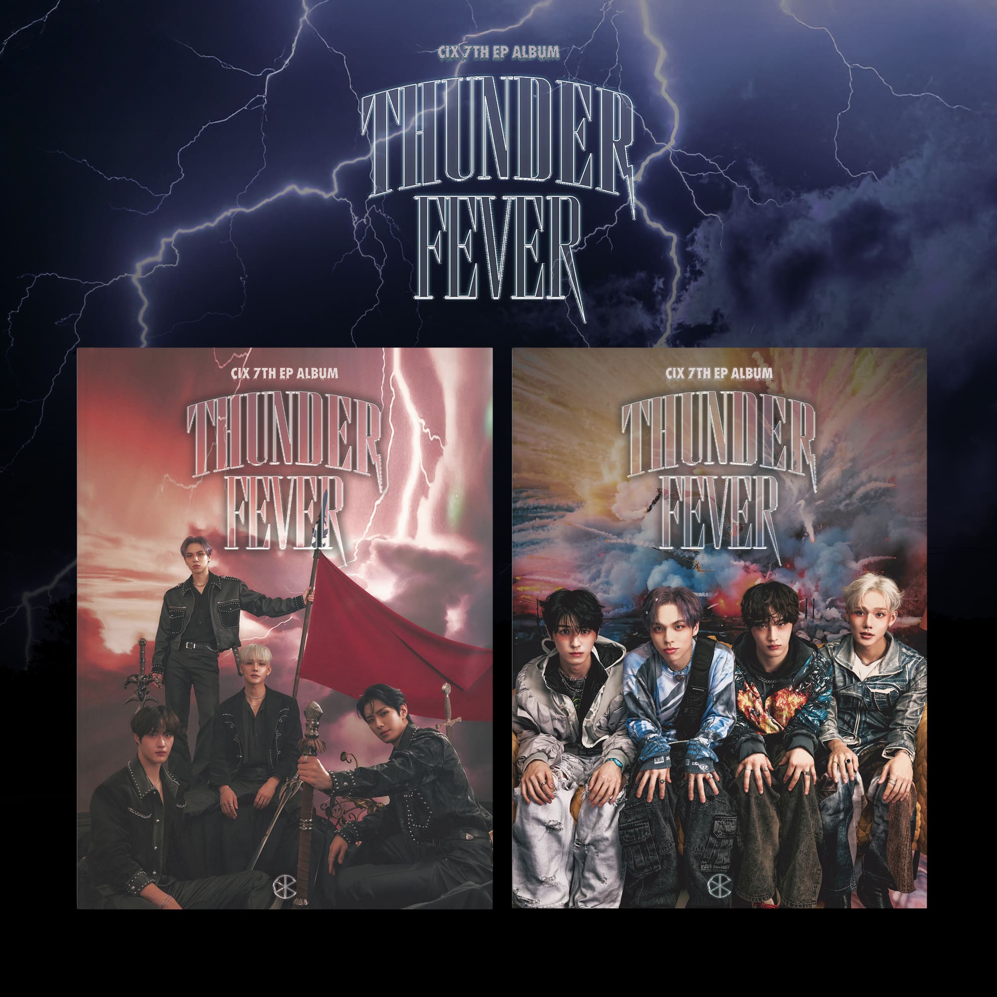CIX 7th EP Album THUNDER FEVER – album (Thunder / / ) | HobiEgo