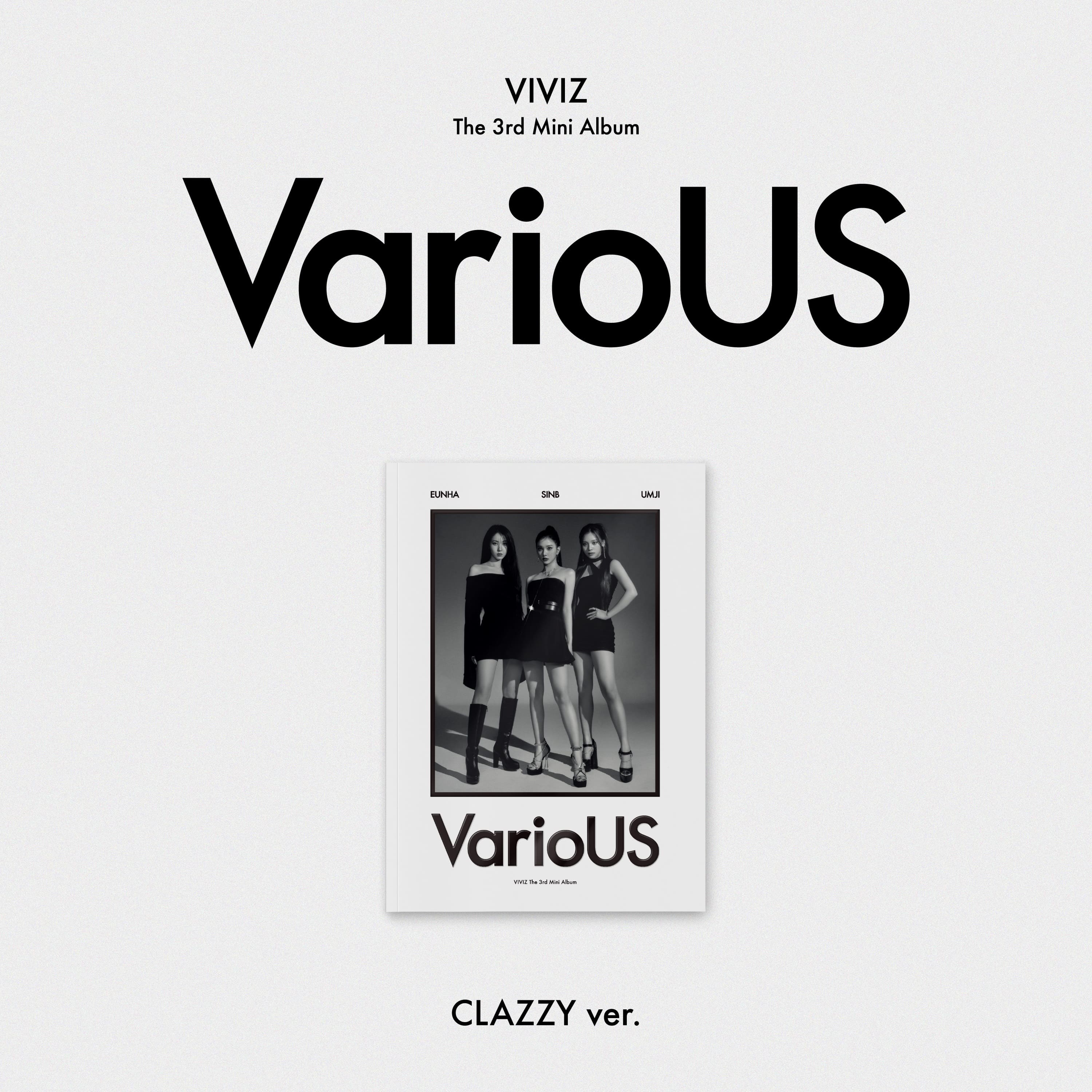 VIVIZ The 3rd Mini Album VarioUS (Photobook Version)