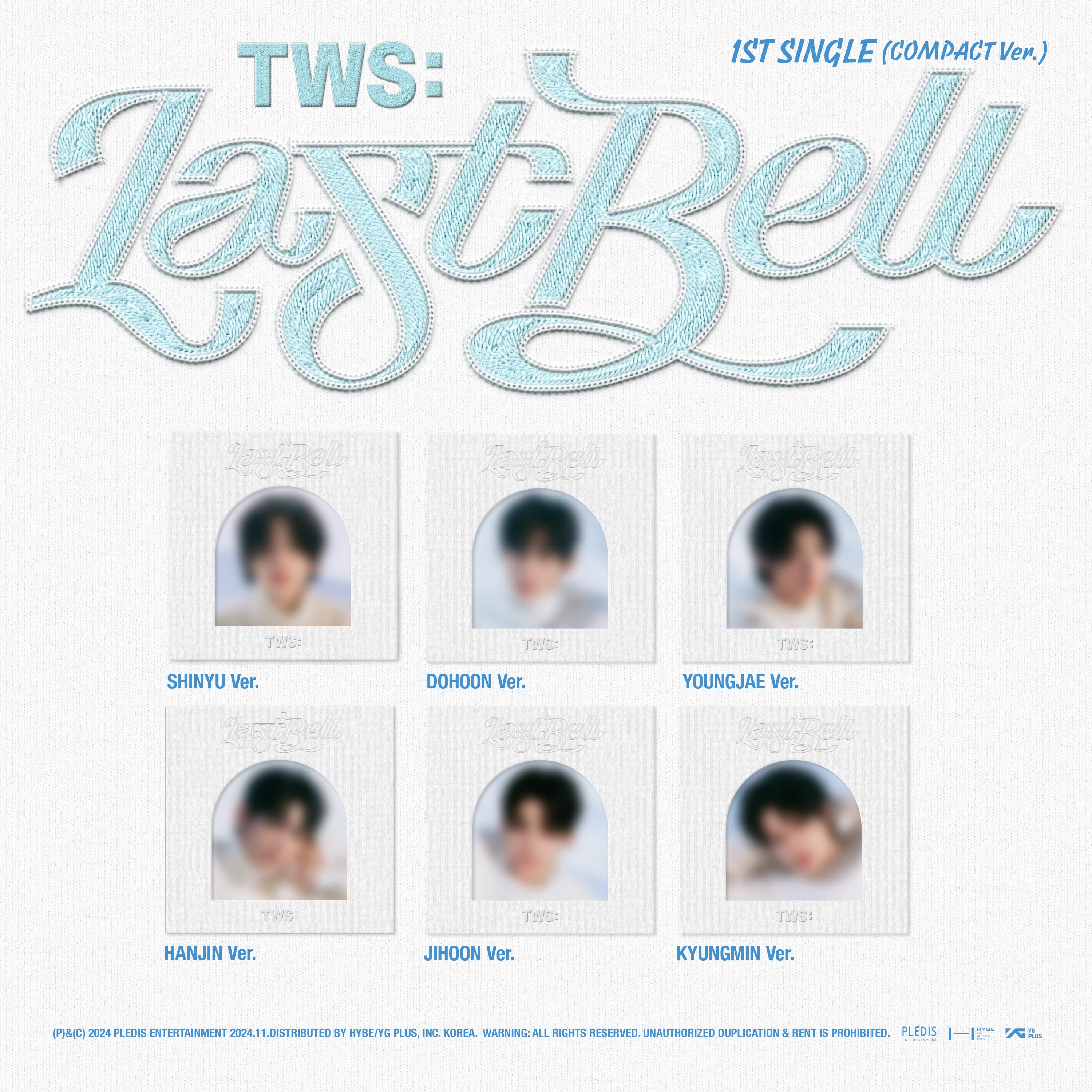 PRE-ORDER TWS 1st Single Last Bell (Compact Version) Random Member