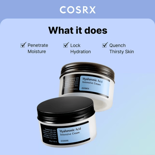 COSRX Hyaluronic Acid Intensive Cream 100ml – makeup 8809416470122 ( / / ) | HobiEgo K - pop Shop