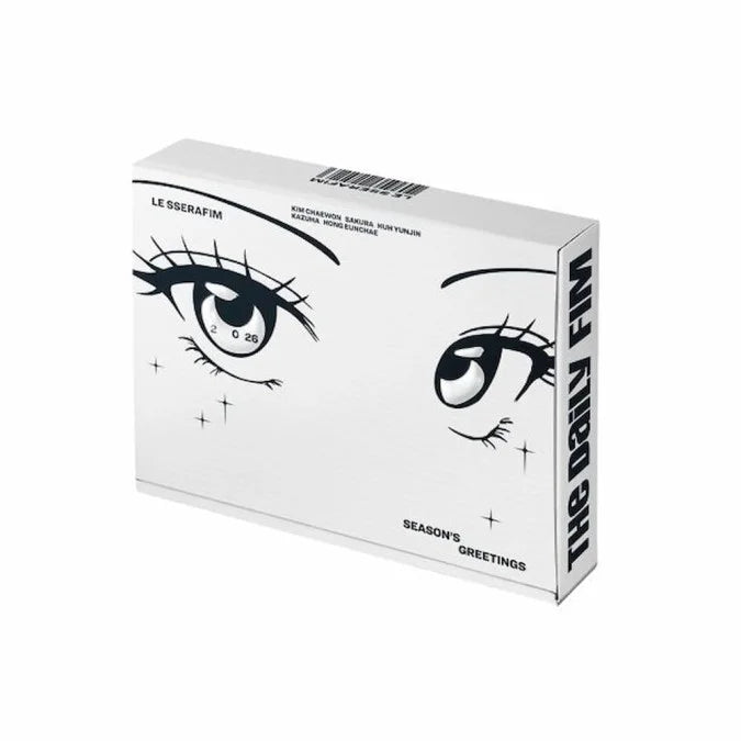 LE SSERAFIM 2026 Season's Greetings THE DAILY FIM