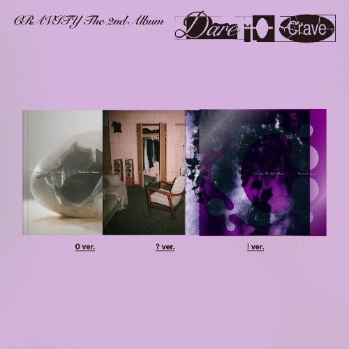 CRAVITY 2nd Full Album Dare to Crave – album (0 (SILVER) / / ) | HobiEgo