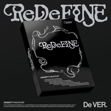 CRAVITY 8th Mini Album ReDeFINE (De Version) (Limited) – album 8804775470295 ( / / ) | HobiEgo K - pop Shop