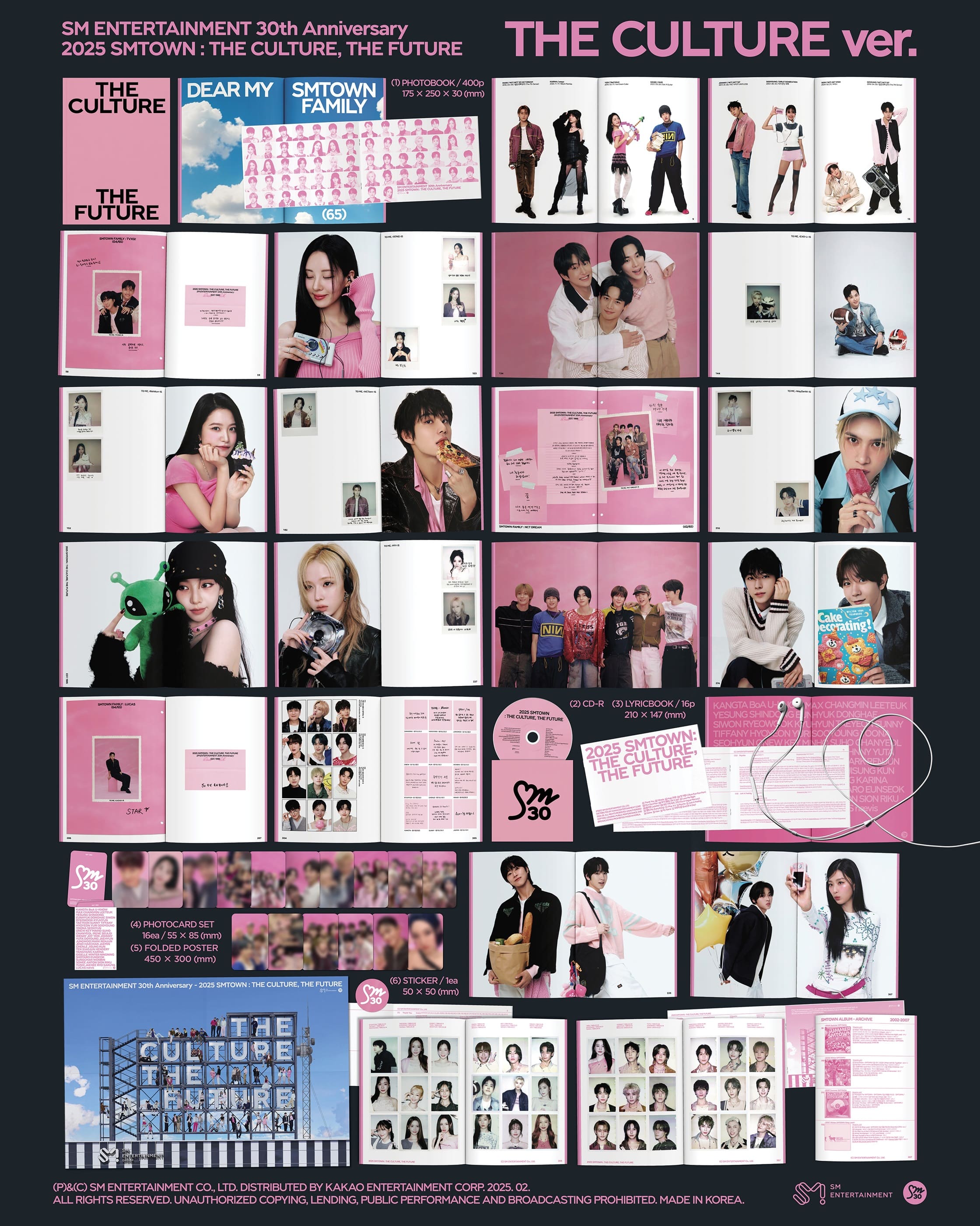 PRE-ORDER SMTOWN 2025 SMTOWN : THE CULTURE, THE FUTURE (THE CULTURE Version)