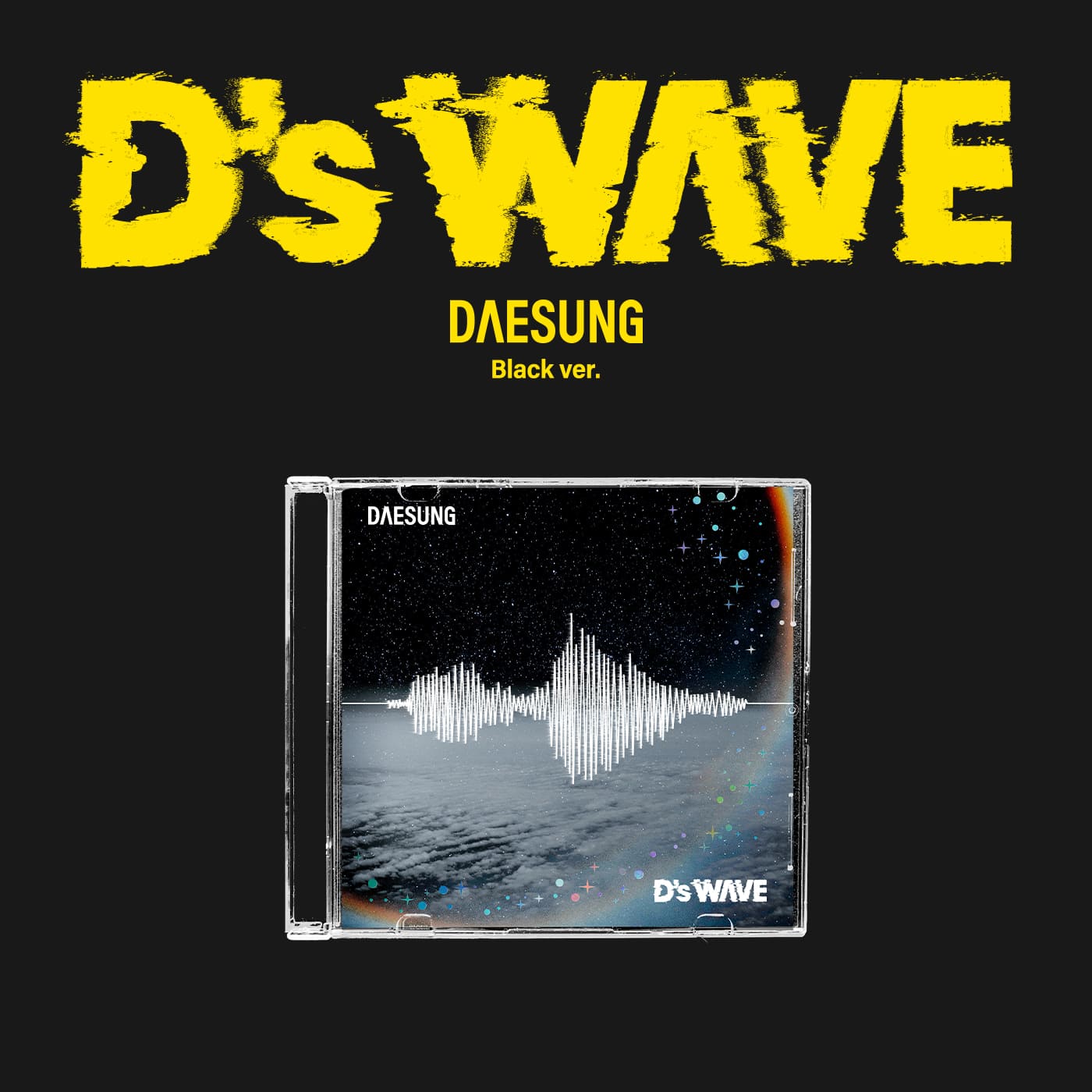 DAESUNG 1st Mini Album D's WAVE (Black Version) – album ( / / ) | HobiEgo
