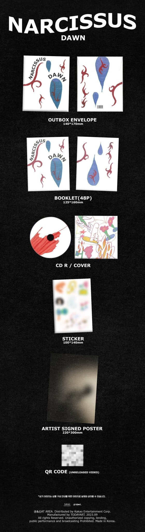 DAWN Mini Album Narcissus (Limited Edition) – album ( / / ) | HobiEgo