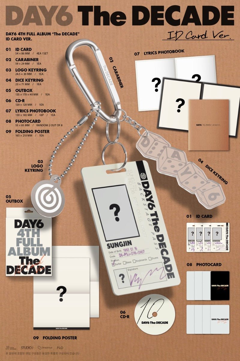 DAY6 4th Album The DECADE (MD Version) – album ( / / ) | HobiEgo