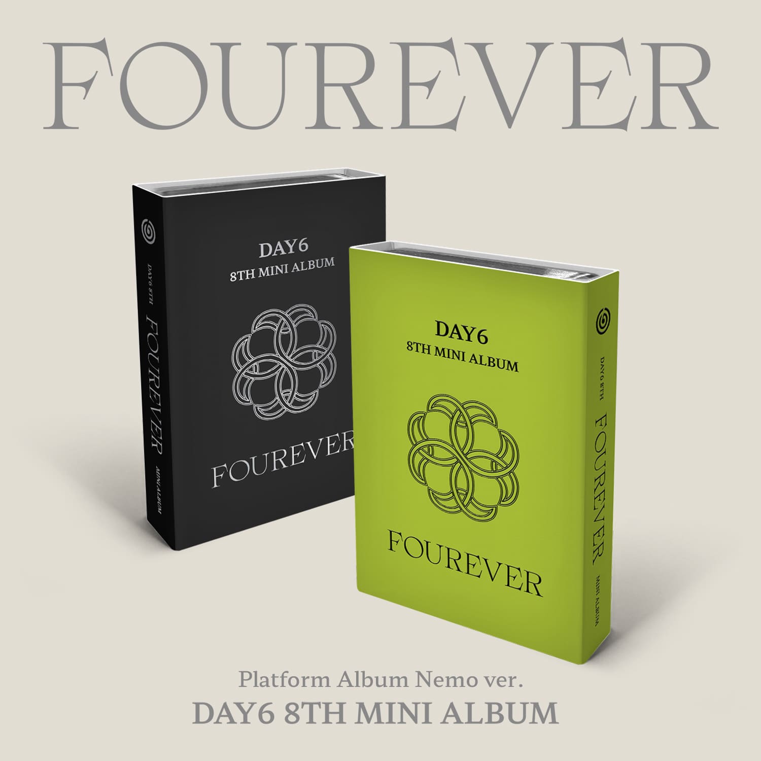 DAY6 8th Mini Album Fourever (PLATFORM Version) – album (BROWN / / ) | HobiEgo