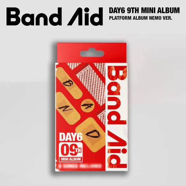 DAY6 9th Mini Album Band Aid Platform Album Nemo Version – album (Band Aid (RED) / / ) | HobiEgo