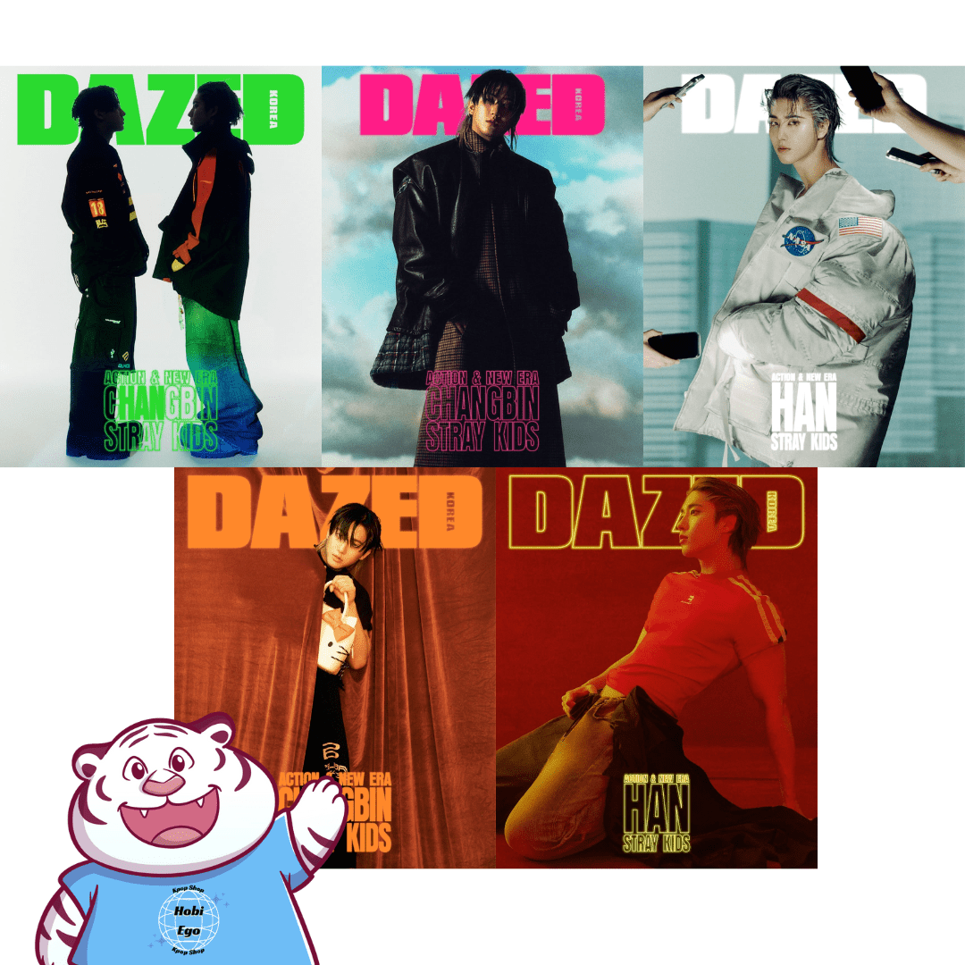 DAZED & CONFUSED KOREA February 2025 STRAY KIDS CHANGBIN & HAN – magazines (A Changbin & Han / / ) | HobiEgo