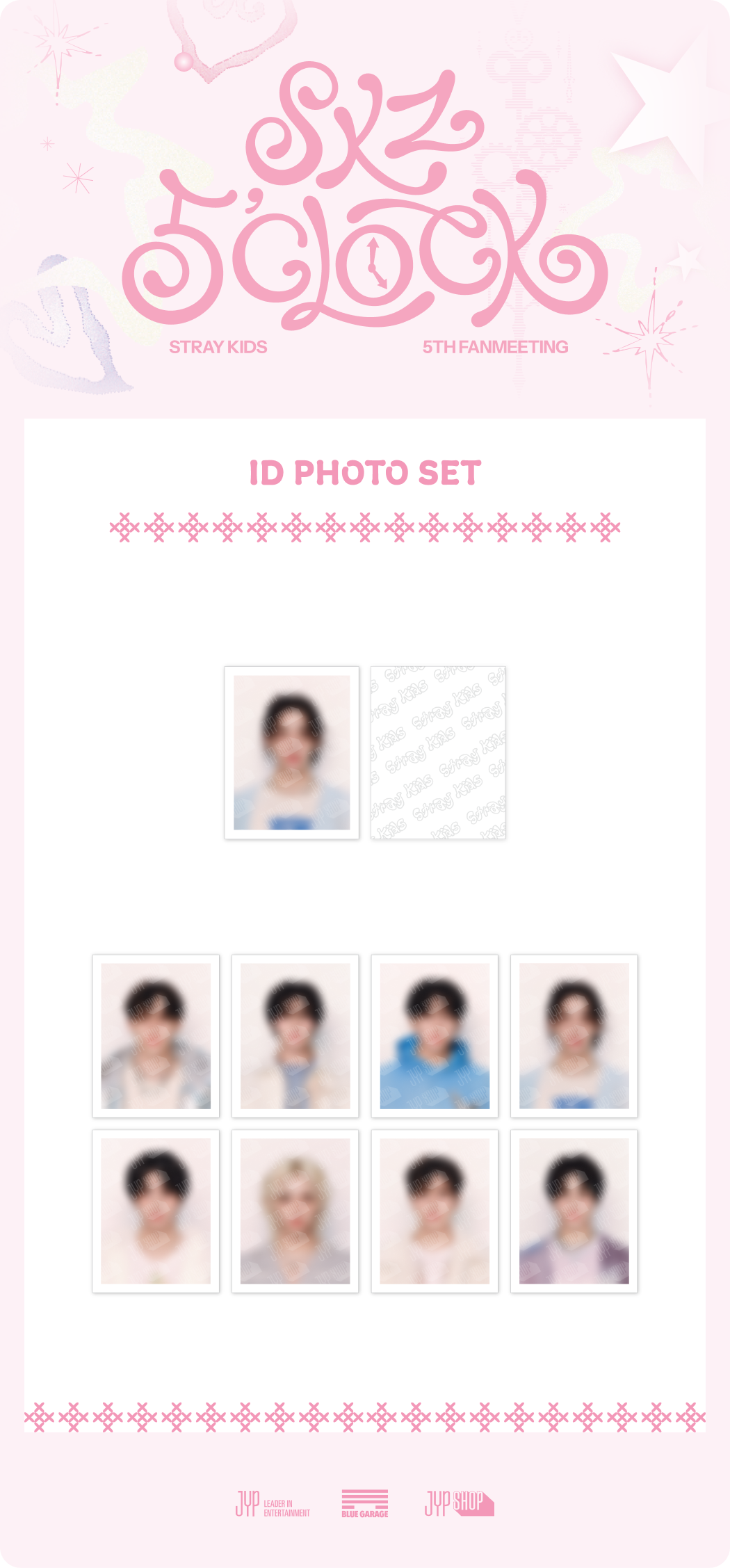 PRE-ORDER Stray Kids SKZOO ID Set : For 5th Fanmeeting 5'CLOCK