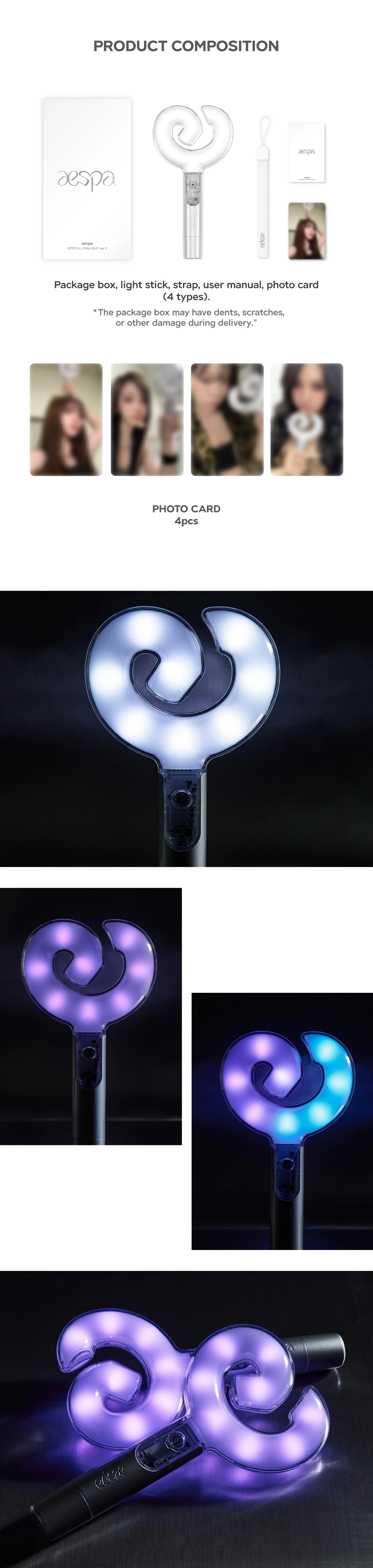 AESPA Official Lightstick Version 2