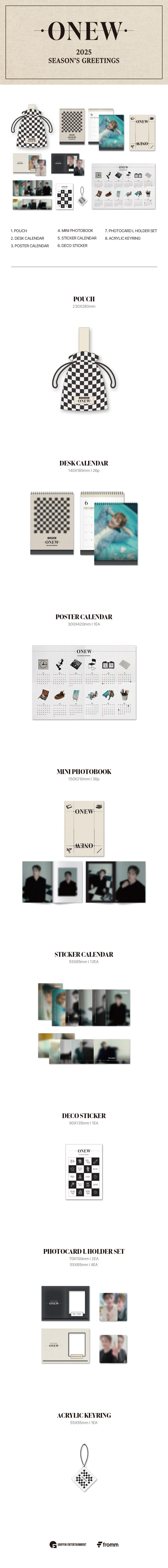 PRE-ORDER ONEW 2025 Season’s Greetings